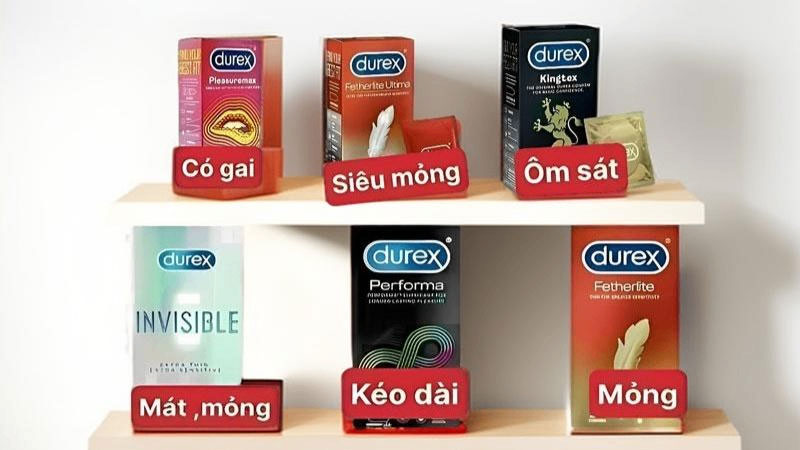 1 Các loại bao cao su chính hãng giá rẻ