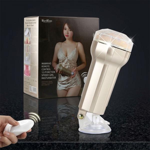 Âm đạo giả Manmiao rung điều khiển từ xa giá rẻ
