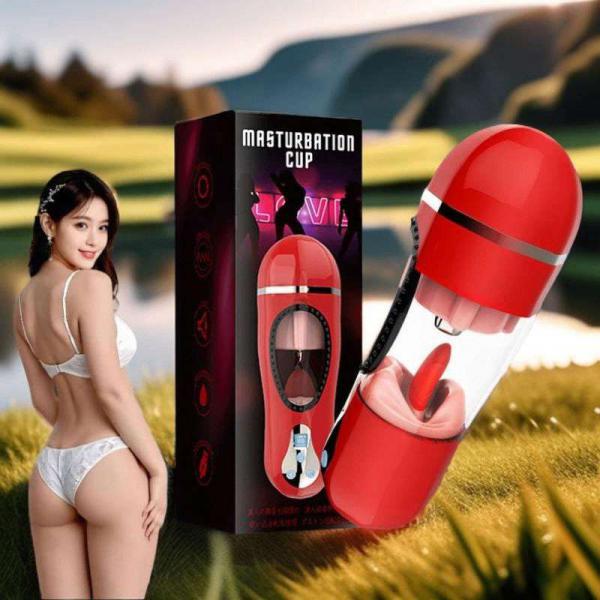 Dụng Cụ Rung Liếm Nhiệt Masturbation Cup – Nhỏ Nhưng Mạnh!