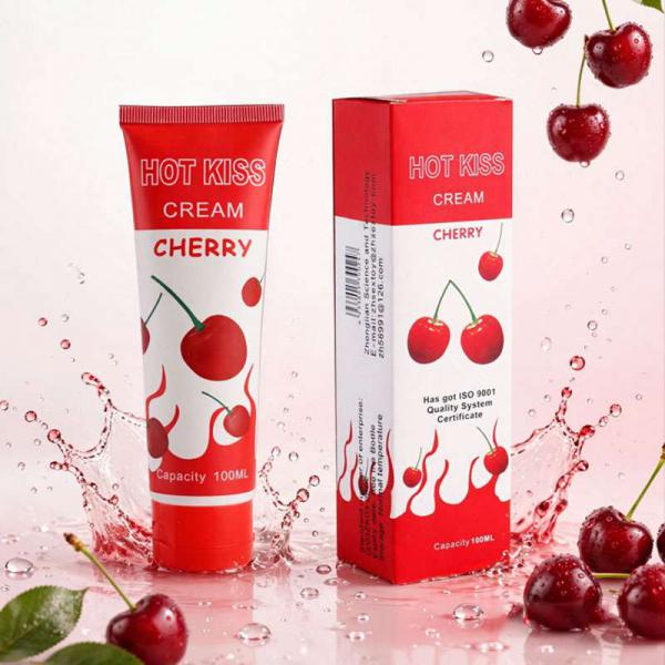 Gel bôi trơn Hot Kiss Cream hương cherry 100ml